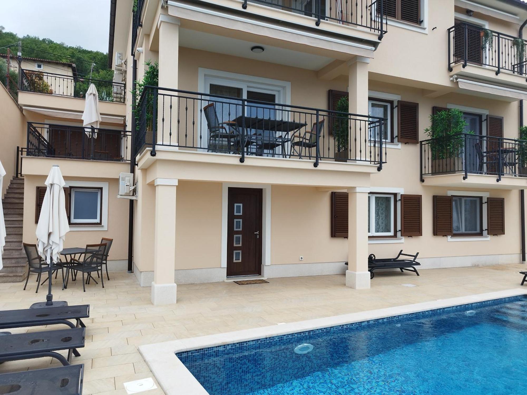 Apartments Villa Elma Mošćenička Draga Zewnętrze zdjęcie